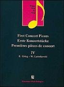 First Concert Pieces IV Grieg Edvard