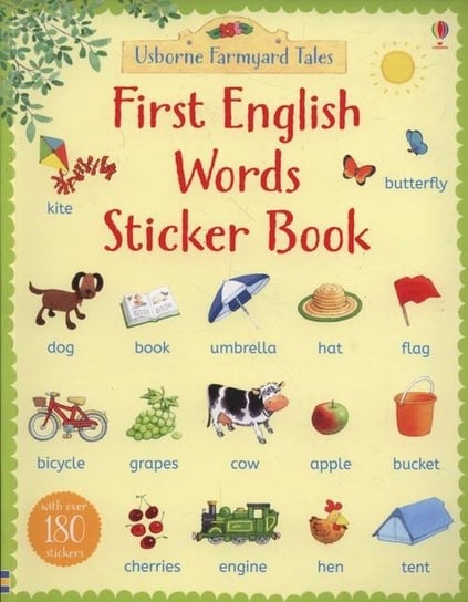 First English Words. Sticker Book Amery Heather