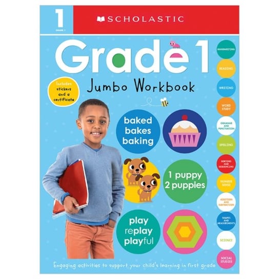 First Grade Jumbo Workbook. Scholastic Early Learners (Jumbo Workbook) Opracowanie zbiorowe