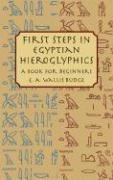 First Steps in Egyptian Hieroglyphics: A Book for Beginners Budge Wallis E. A.