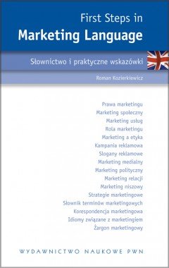 First Steps In Marketing Language Kozierkiewicz Roman