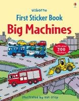 First Sticker Book Big Machines Crisp Dan