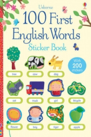 First Sticker Book: English Words Brooks Felicity