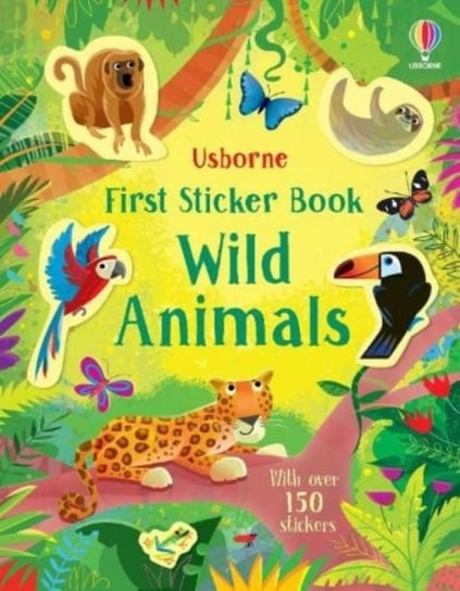 First Sticker Book Wild Animals Bathie Holly
