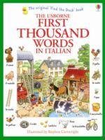 First Thousand Words in Italian Amery Heather