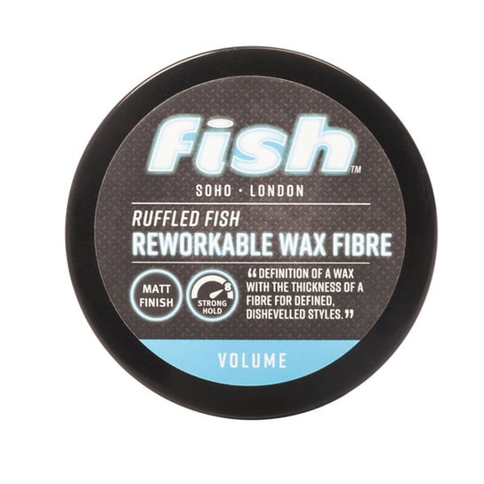 Fish Reworkable Wax Fibre - mocna pasta pomada do włosów 100ml Fish