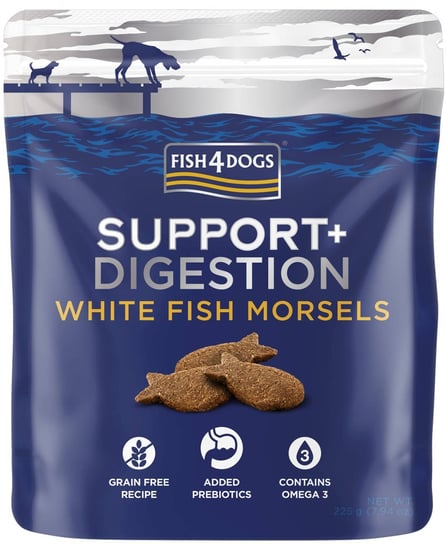 Fish4Dogs Digestion przysmaki wspierające trawienie dla psa 225g FISH4DOGS