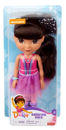 Fisher Price, Dora poznaje świat, lalka Wakacyjna przygoda Dora, 20 cm Fisher Price