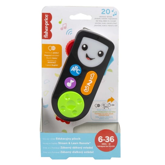Fisher-Price, Edukacyjny pilocik ,,Ucz się i śmiej !", HHM24 Fisher Price