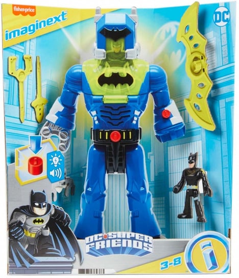 Fisher Price, Figurka Imaginext DC Super Friends Batman Egzorobot Fisher Price
