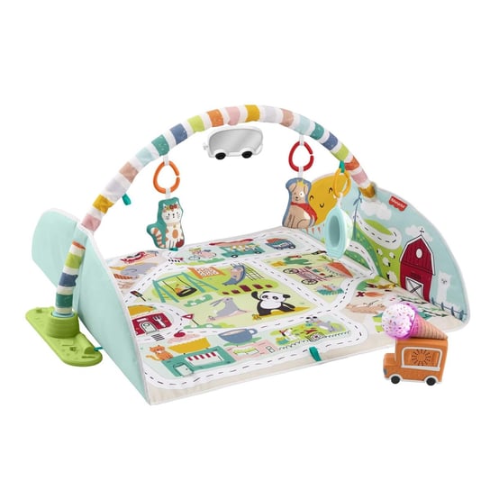 Fisher-Price Grv42: Duża Edukacyjna Mata Z Muzyką, Światełkami I Pojazdami Inna marka