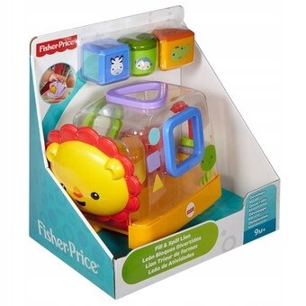 Fisher Price Lew sorter 6 klocków DMC45 Fisher Price