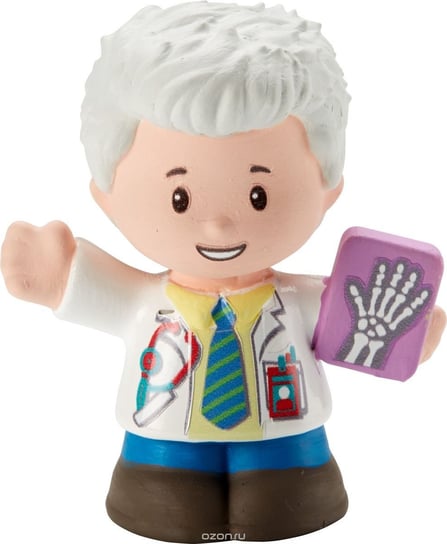 Fisher Price, Little People, figurka doktor Nathan, FGM59 Fisher Price