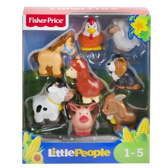 Fisher-Price Little People Zwierzątka z farmy Zestaw figurek Fisher Price
