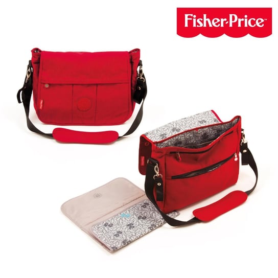 Fisher Price, Torba pielęgnacyjna, Czerwony Fisher Price