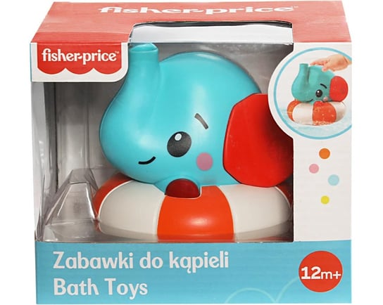 Fisher Price, Zabawka do kąpieli, Słonik do puszczania baniek Epee