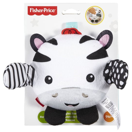Fisher Price, zabawka interaktywna Chichotka A Kuku Zebra Fisher Price