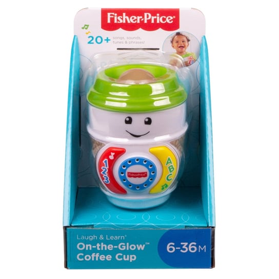 Fisher Price, zabawka interaktywna kubeczek kawy Fisher Price