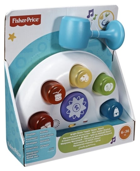 Fisher Price, zabawka interaktywna Muzyczny warsztacik, CDC12 Fisher Price