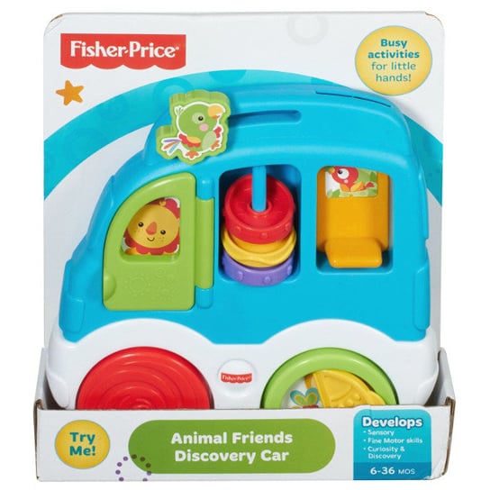 Fisher Price, zabawka interaktywna Samochodzik Odkrywcy Fisher Price