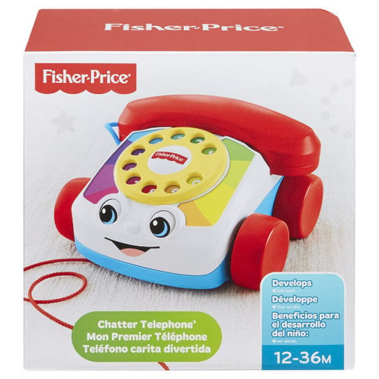 Fisher Price, zabawka interaktywna Telefonik dla gadulki, CMY08 Fisher Price