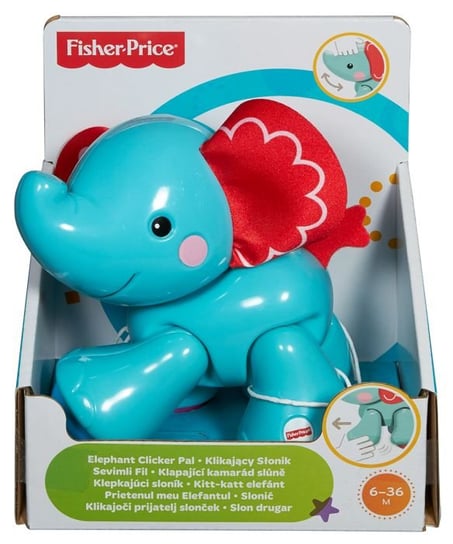 Fisher Price, zabawka Klikający słonik Fisher Price