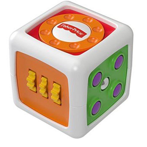 Fisher Price, zabawka sensoryczna Moja pierwsza kostka Fidget Cube, FWP34 Fisher Price