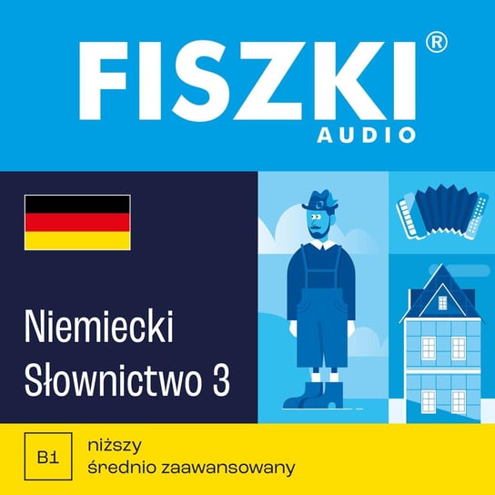 Fiszki audio. Język niemiecki. Słownictwo 1 Perczyńska Kinga