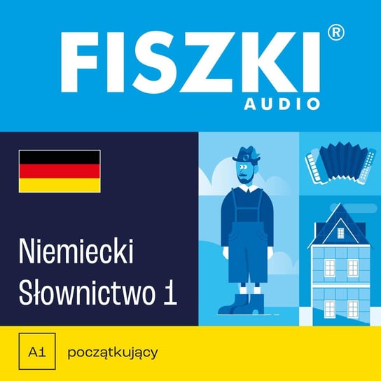 Fiszki audio. Język niemiecki. Słownictwo 1 Perczyńska Kinga