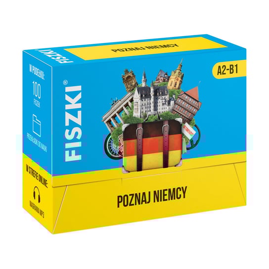 Fiszki – język niemiecki – Poznaj Niemcy (poziom A2-B1) Perczyńska Kinga