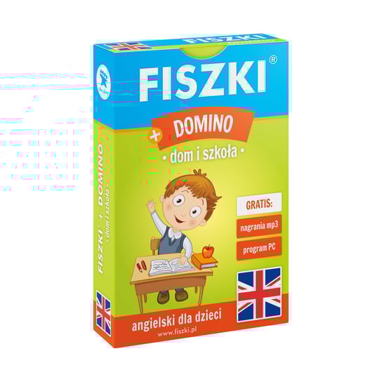 Fiszki obrazkowe + gra Domino – język angielski – Dom i Szkoła Perczyńska Kinga