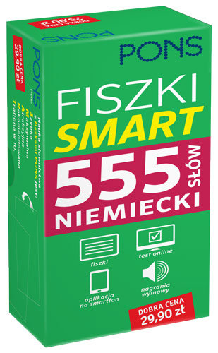 Fiszki Smart. 555 słów. Niemiecki Opracowanie zbiorowe