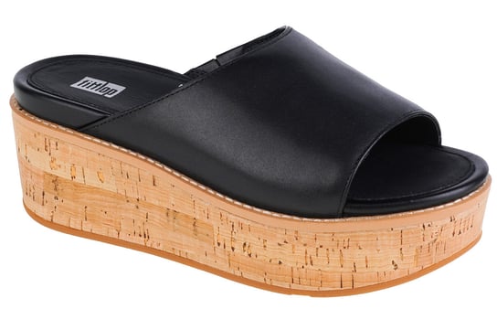 FitFlop Eloise FT5-001, Damskie, klapki, Czarne FitFlop