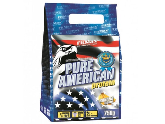 Fitmax, Odżywka kulturystyczna, Pure American, 750 g, truskawka Fitmax