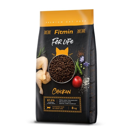 FITMIN Cat For Life Adult Chicken 8kg FITMIN
