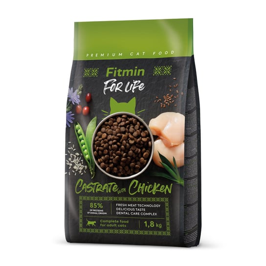 FITMIN Cat For Life Castrate Chicken 1,8kg FITMIN