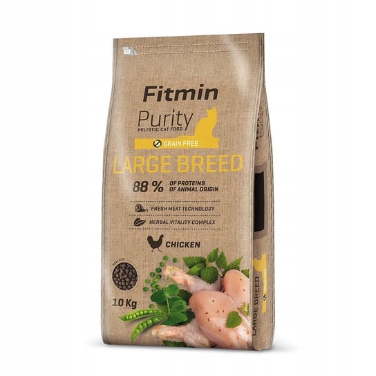 FITMIN cat Purity Large Breed 10kg FITMIN