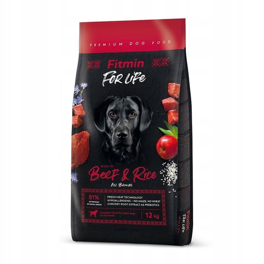 Fitmin Dog For Life Beef & Rice 12 Kg FITMIN