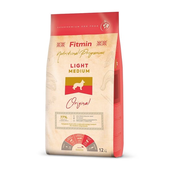 Fitmin dog medium light - 12 kg FITMIN