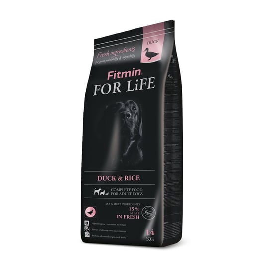 FITMIN For Life Duck & Rice 14kg FITMIN