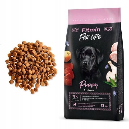 Fitmin for life puppy szczeniak 12kg + 1kg FITMIN