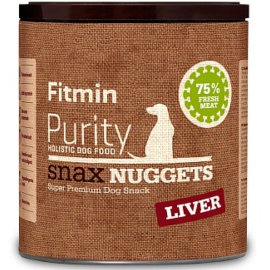 Fitmin Purity Snax NUGGETS przysmak psa wątróbka ryż 180g Fitmin Dog