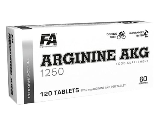 Fitness Authority, Arginine AKG 1250, 120 tabletek Fitness Authority