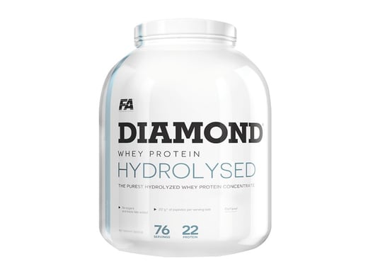 Fitness Authority, Odżywka białkowa, Diamond Hydrolysed Whey Protein, 2270 g, truskawka Fitness Authority