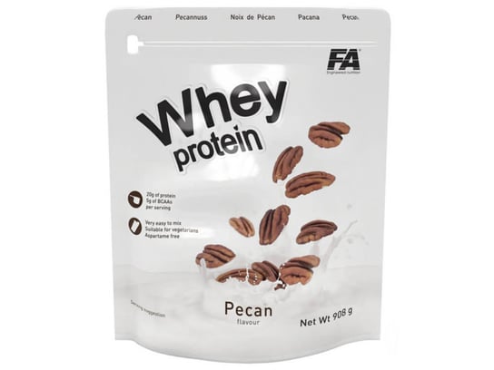 Fitness Authority, Odżywka białkowa, Whey Protein, 908 g, czekolada Fitness Authority