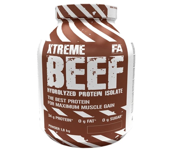 Fitness Authority, Odżywka białkowa, Xtreme Beef Protein, banan, 1800 g FA Xtreme