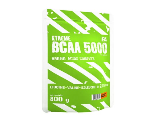 Fitness Authority, Suplement aminokwasowy, Xtreme BCAA 5000, 800 g, ananasowy Fitness Authority
