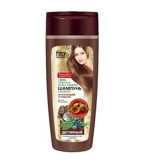 Fito Cosmetics, naturalny dziegciowy szampon do włosów, 270 ml Fitocosmetic