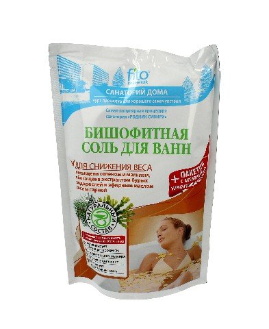 Fitocosmetics, sól do kąpieli z biszofitem wyszczuplająca, 530 g Fitocosmetics