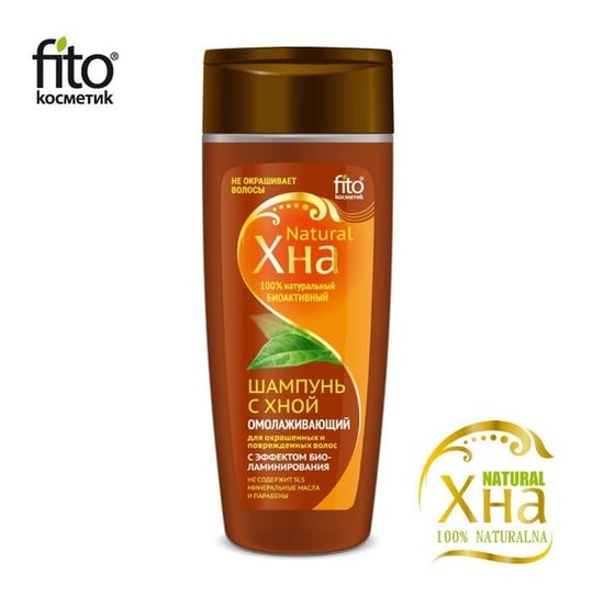 Fitokosmetik, bioaktywny szampon z henną, 270 ml Fitokosmetik